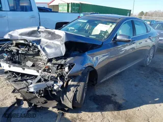 2017 Genesis G80 5.0L Ultimate with VIN KMHGN4JF9HU178161, listed as a IAAI auction lot 41347795 with 76,522 mi miles. Bid and sale history available at carsss.com. Image 2.