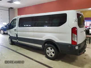 2020 Ford Transit Passenger XL with VIN 1FBAX2Y89LKA75296, listed as a Copart auction lot 42430065 with Not Provided miles and Salvage Title. Bid and sale history available at DreamBid. Image 2.