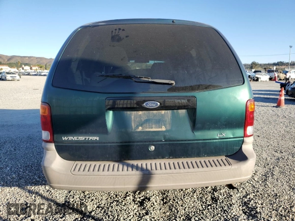 2001 Ford Windstar LX with VIN 2FMZA50401BB38265, listed as a Copart auction lot 47101675 with 229,486 mi miles and Salvage Title. Bid and sale history available at carsss.com. Image 6.