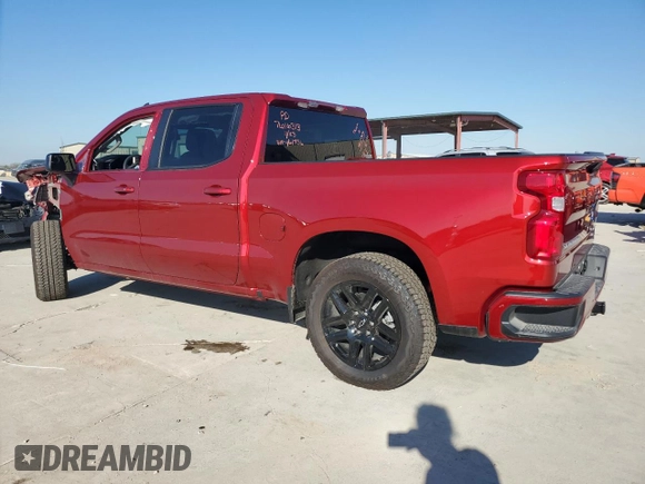 2024 Chevrolet Silverado 1500 RST with VIN 3GCUDEED7RG461736, listed as a Copart auction lot 87898835 with 20 mi miles and Salvage Title. Bid and sale history available at carsss.com. Image 2.