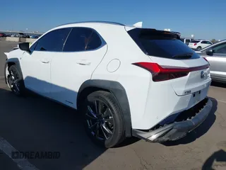 2020 Lexus UX 250h F Sport with VIN JTHR9JBH4L2030101, listed as a IAAI auction lot 42147931 with 69,714 mi miles and . Bid and sale history available at DreamBid. Image 3.