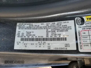 2017 Ford Fiesta SE with VIN 3FADP4EE7HM126038, listed as a Copart auction lot 42426755 with Not Provided miles and Salvage Title. Bid and sale history available at carsss.com. Image 12.