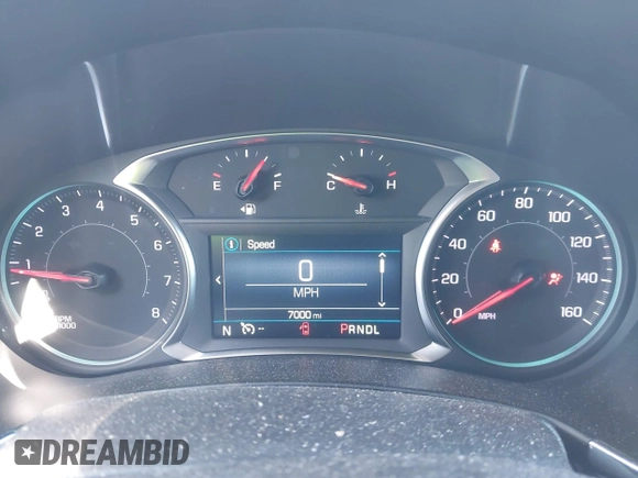 2024 Chevrolet Equinox LT with VIN 3GNAXUEGXRL329504, listed as a IAAI auction lot 42043209 with 7,000 mi miles and . Bid and sale history available at DreamBid. Image 7.
