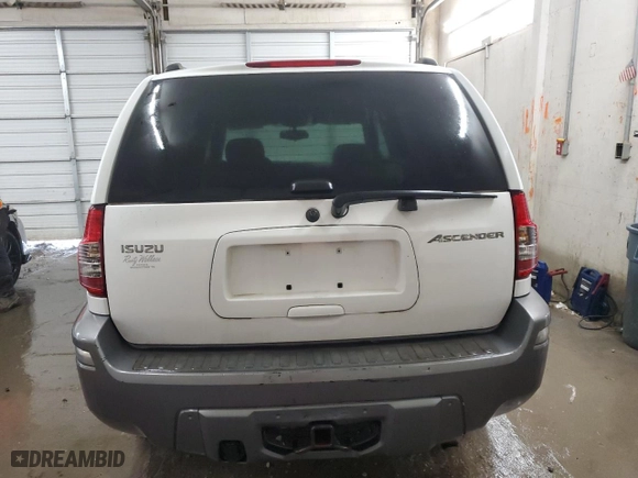 2007 Isuzu Ascender S with VIN 4NUDS13S072701414, listed as a Copart auction lot 73328484 with 212,907 mi miles and Salvage Title. Bid and sale history available at carsss.com. Image 6.