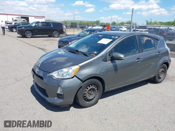 2013 Toyota Prius One with VIN JTDKDTB39D1546463, listed as a IAAI auction lot 42204559 with 142,006 mi miles. Bid and sale history available at carsss.com. Image 17.