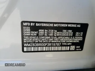 2023 MINI Countryman Cooper S с VIN WMZ83BR00P3R19787, выставлен на аукционе Copart как лот 85388374 с пробегом 25 834 миль миль и Списание • Salvage title. История ставок и продаж доступна на DreamBid. Изображение 12.