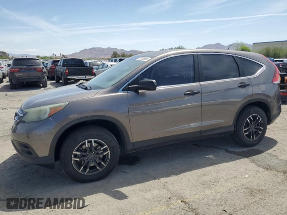 2013 Honda CR-V LX with VIN 3CZRM3H36DG705246, listed as a Copart auction lot 53109005 with 226,390 mi miles and Salvage Title. Bid and sale history available at carsss.com. Image 1.