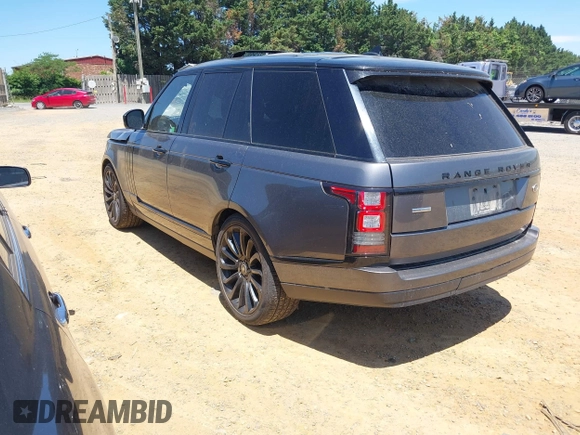 2016 Land Rover Range Rover Supercharged с VIN SALGS2EF8GA265487, выставлен на аукционе IAAI как лот 42288096 с пробегом 55 878 миль миль и . История ставок и продаж доступна на DreamBid. Изображение 3.