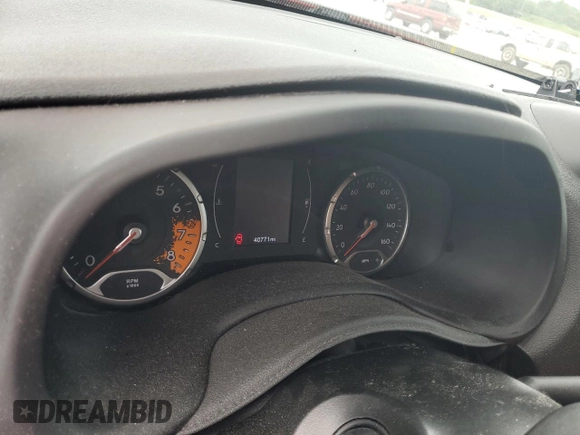 2018 Jeep Renegade Sport with VIN ZACCJBABXJPH41855, listed as a Copart auction lot 60539345 with 40,771 mi miles and Salvage title. Bid and sale history available at DreamBid. Image 9.