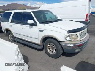 1999 Ford Expedition XLT z VIN 1FMRU17L2XLB77428, wystawiony jako IAAI lot #41968460 z przebiegiem Nie podano mil oraz . Historia ofert i sprzedaży dostępna na DreamBid. Obrazek 1.
