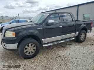 2006 Lincoln Mark LT with VIN 5LTPW18506FJ07412, listed as a Copart auction lot 76993854 with 202,637 mi miles and Salvage Title. Bid and sale history available at carsss.com. Image 1.