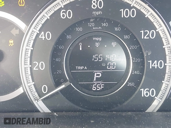 2014 Honda Accord Sedan LX with VIN 1HGCR2F38EA117411, listed as a IAAI auction lot 41660749 with 155,140 mi miles. Bid and sale history available at carsss.com. Image 15.