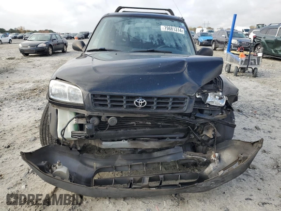 1998 Toyota RAV4 with VIN JT3GP10V0W0031631, listed as a Copart auction lot 79881314 with 377,924 mi miles and Salvage title. Bid and sale history available at DreamBid. Image 5.