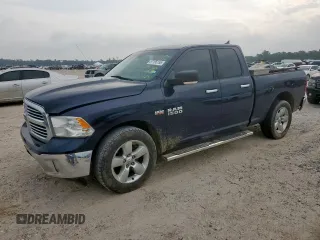 2013 Ram 1500 Big Horn z VIN 1C6RR6GT1DS501206, wystawiony jako Copart lot #57156155 z przebiegiem 172 133 mil mil oraz Szkoda całkowita • Salvage title. Historia ofert i sprzedaży dostępna na DreamBid. Obrazek 1.
