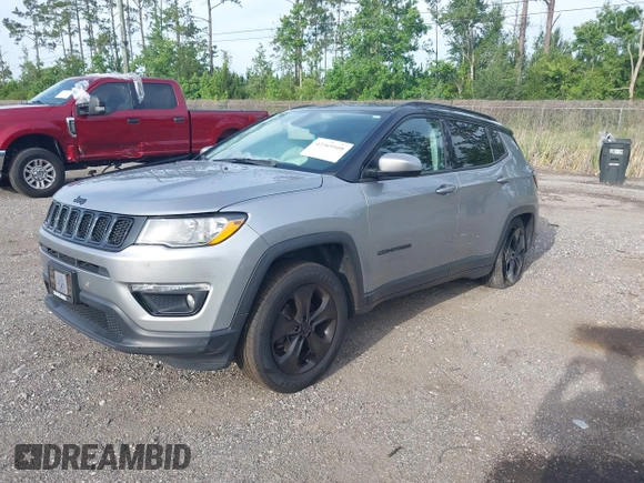 2018 Jeep Compass Latitude with VIN 3C4NJDBBXJT402489, listed as a IAAI auction lot 42369108 with 126,939 mi miles and . Bid and sale history available at DreamBid. Image 17.