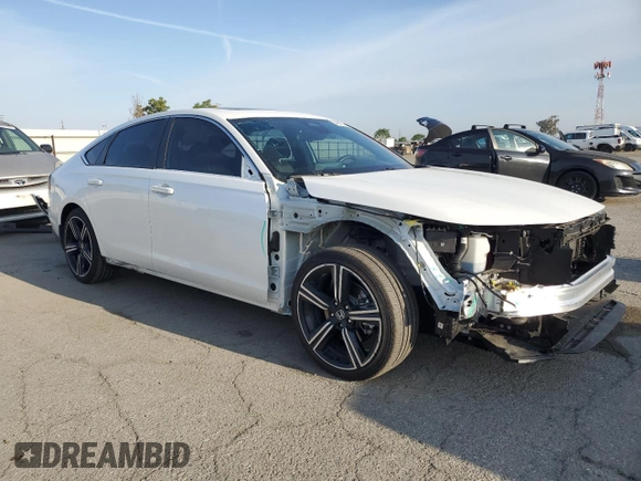 2025 Honda Accord Sport with VIN 1HGCY2F59SA001523, listed as a Copart auction lot 54888785 with 14,003 mi miles and Salvage title. Bid and sale history available at DreamBid. Image 4.