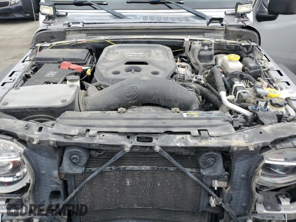 2018 Jeep Wrangler Unlimited Rubicon with VIN 1C4HJXFN7JW211402, listed as a Copart auction lot 53401925 with 79,041 mi miles and Salvage title. Bid and sale history available at DreamBid. Image 11.