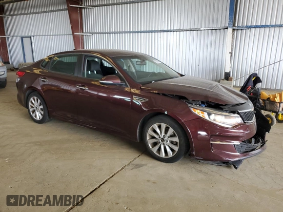 2017 Kia Optima LX with VIN 5XXGT4L3XHG153921, listed as a Copart auction lot 55926695 with 140,246 mi miles and Salvage title. Bid and sale history available at DreamBid. Image 4.