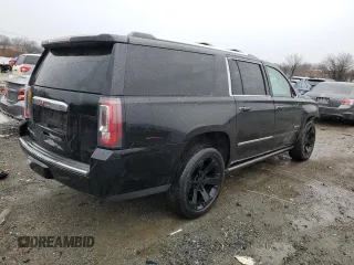 2015 GMC Yukon XL Denali with VIN 1GKS2JKJ9FR233432, listed as a Copart auction lot 47565685 with 206,716 mi miles and Salvage Title. Bid and sale history available at carsss.com. Image 3.