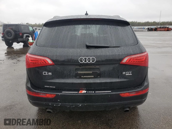 2012 Audi Q5 Premium Plus with VIN WA1LFAFP3CA134208, listed as a Copart auction lot 51990225 with 127,824 mi miles and Non repairable. Bid and sale history available at DreamBid. Image 6.