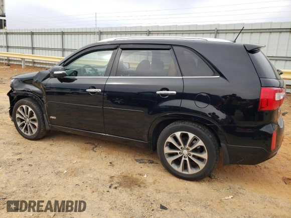 2014 Kia Sorento SX with VIN 5XYKWDA74EG539152, listed as a Copart auction lot 48108395 with 97,299 mi miles and Clean Title. Bid and sale history available at DreamBid. Image 2.