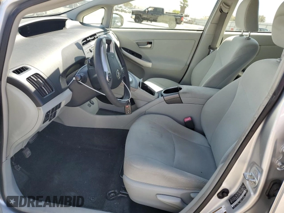 2012 Toyota Prius One z VIN JTDKN3DU5C5491777, wystawiony jako Copart lot #57801505 z przebiegiem 60 185 mil mil oraz Szkoda całkowita • Salvage title. Historia ofert i sprzedaży dostępna na DreamBid. Obrazek 7.