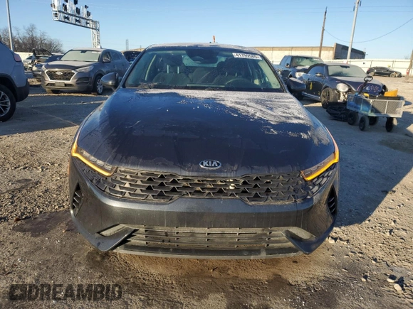 2021 Kia K5 LXS with VIN 5XXG14J27MG011486, listed as a Copart auction lot 41799585 with 38,647 mi miles and Salvage Title. Bid and sale history available at carsss.com. Image 5.
