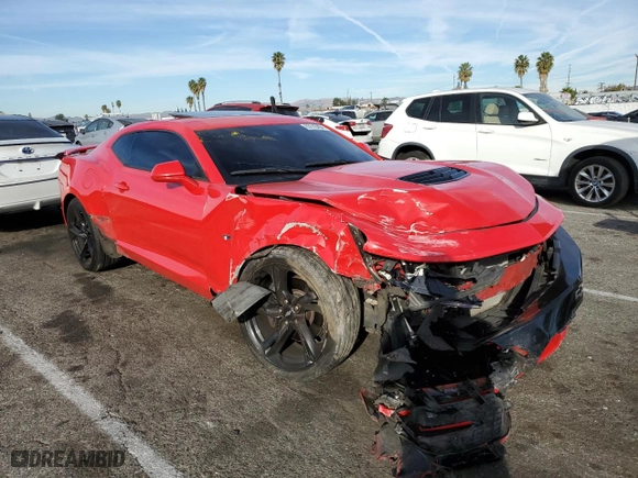 2019 Chevrolet Camaro 2SS with VIN 1G1FH1R71K0132527, listed as a Copart auction lot 85516404 with 62830 miles and Salvage Title. Bid and sale history available at carsss.com. Image 4.