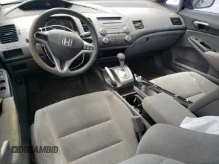 2011 Honda Civic LX with VIN 19XFA1F50BE010179, listed as a Copart auction lot 57018815 with 151,624 mi miles and Salvage Title. Bid and sale history available at DreamBid. Image 8.