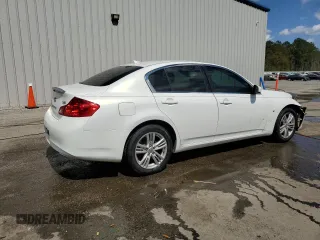 2015 Infiniti Q40 with VIN JN1CV6AR1FM521201, listed as a Copart auction lot 50913775 with 93,468 mi miles and Salvage Title. Bid and sale history available at DreamBid. Image 3.