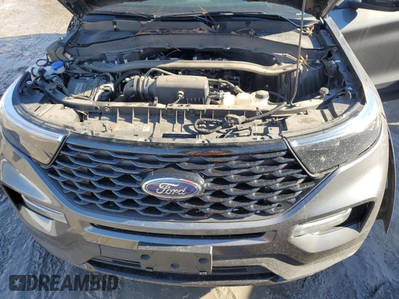 2023 Ford Explorer ST-Line с VIN 1FMSK8KH1PGA46700, выставлен на аукционе Copart как лот 42696075 с пробегом 33 707 миль миль и Списание • Salvage title. История ставок и продаж доступна на DreamBid. Изображение 12.