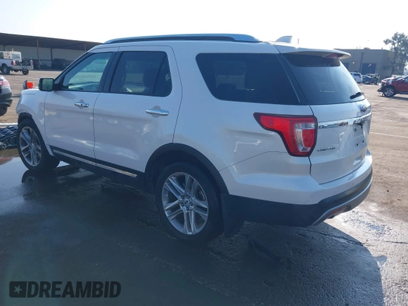 2016 Ford Explorer Limited with VIN 1FM5K7F86GGA56835, listed as a IAAI auction lot 41466772 with 137,306 mi miles and . Bid and sale history available at DreamBid. Image 3.