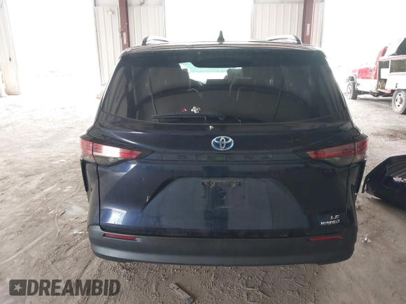 2021 Toyota Sienna LE z VIN 5TDKRKEC3MS070561, wystawiony jako IAAI lot #42331063 z przebiegiem 56 413 mil mil oraz . Historia ofert i sprzedaży dostępna na DreamBid. Obrazek 17.
