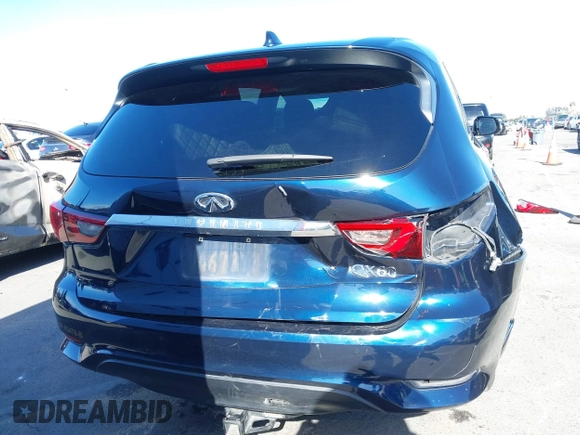 2019 Infiniti QX60 LUXE with VIN 5N1DL0MN9KC559199, listed as a IAAI auction lot 41931773 with 111,569 mi miles. Bid and sale history available at carsss.com. Image 17.