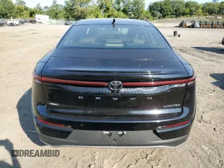 2023 Toyota Crown XLE with VIN JTDAAAAF4P3015538, listed as a Copart auction lot 71072944 with 5,658 mi miles and Salvage Title. Bid and sale history available at carsss.com. Image 6.
