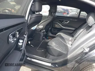 2023 Mercedes-Benz S 580e with VIN W1K6G6KB2PA198095, listed as a IAAI auction lot 41506845 with 29,903 mi miles and . Bid and sale history available at DreamBid. Image 8.