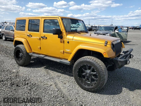 2014 Jeep Wrangler Unlimited Sahara with VIN 1C4BJWEG1EL226066, listed as a Copart auction lot 54003045 with 109,953 mi miles and Clean Title. Bid and sale history available at carsss.com. Image 4.
