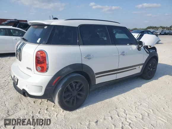 2012 MINI Countryman S with VIN WMWZC5C51CWL57074, listed as a Copart auction lot 53386715 with 55,857 mi miles and Salvage Title. Bid and sale history available at DreamBid. Image 3.