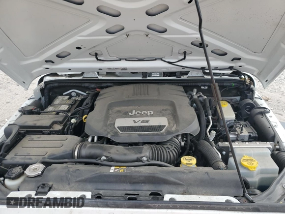 2018 Jeep Wrangler JK Unlimited Sport S with VIN 1C4BJWDGXJL898946, listed as a Copart auction lot 77688334 with 34,179 mi miles and Salvage Title. Bid and sale history available at carsss.com. Image 11.