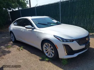 2020 Cadillac CT5 Luxury with VIN 1G6DW5RK3L0139631, listed as a IAAI auction lot 41919211 with 45,813 mi miles. Bid and sale history available at carsss.com. Image 1.