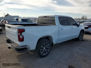 2022 Chevrolet Silverado 1500 LT with VIN 1GCPDKEK7NZ562795, listed as a Copart auction lot 50772815 with 0 mi miles and Salvage Title. Bid and sale history available at carsss.com. Image 3.