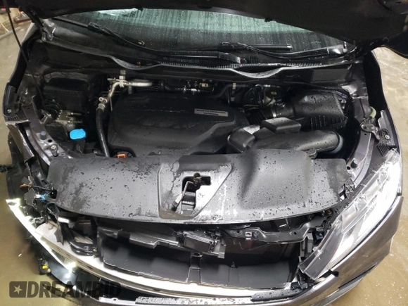 2019 Honda Odyssey EX with VIN 5FNRL6H50KB137381, listed as a Copart auction lot 46899985 with 78,407 mi miles and Salvage Title. Bid and sale history available at carsss.com. Image 12.