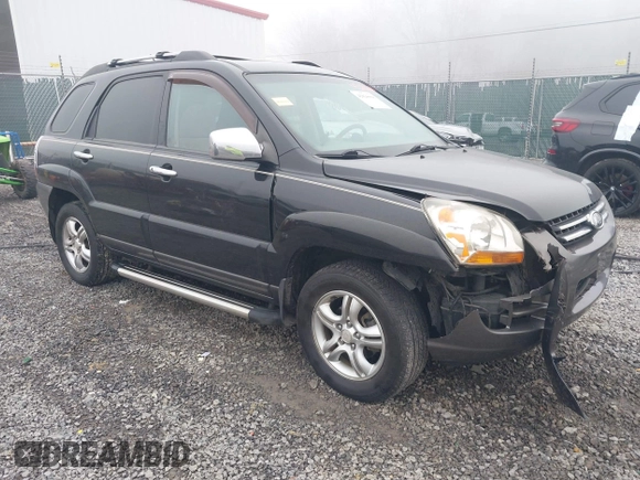 2008 Kia Sportage LX with VIN KNDJE723987527110, listed as a IAAI auction lot 42020008 with 197,810 mi miles and . Bid and sale history available at DreamBid. Image 1.