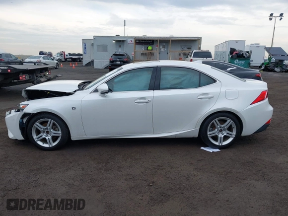 2015 Lexus IS 250 with VIN JTHCF1D25F5019537, listed as a IAAI auction lot 41643532 with 66,765 mi miles and . Bid and sale history available at DreamBid. Image 14.