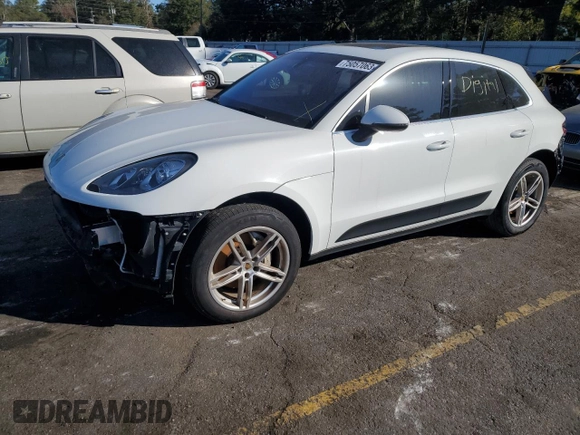 2015 Porsche Macan S with VIN WP1AB2A5XFLB66892, listed as a Copart auction lot 75057063 with Not Provided miles and Salvage Title. Bid and sale history available at carsss.com. Image 1.