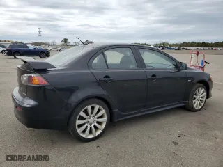 2010 Mitsubishi Lancer GTS with VIN JA32U8FW5AU001242, listed as a Copart auction lot 53711375 with 160,623 mi miles and Salvage Title. Bid and sale history available at carsss.com. Image 3.