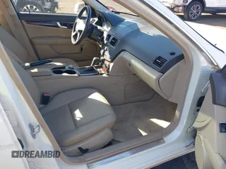 2011 Mercedes-Benz C-Class C 300 Sport with VIN WDDGF8BB7BR168068, listed as a IAAI auction lot 41835011 with 63,892 mi miles. Bid and sale history available at carsss.com. Image 5.