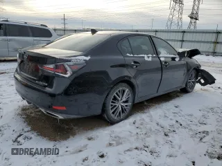 2018 Lexus GS with VIN JTHCZ1BL8JA008518, listed as a Copart auction lot 42064665 with 0 mi miles and Salvage Title. Bid and sale history available at carsss.com. Image 3.