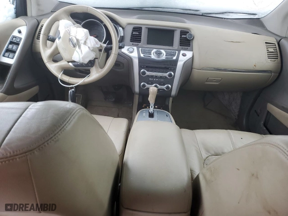 2010 Nissan Murano LE with VIN JN8AZ1MW8AW134658, listed as a Copart auction lot 45896465 with 137,943 mi miles and Salvage Title. Bid and sale history available at carsss.com. Image 8.