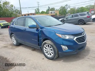 2020 Chevrolet Equinox LT with VIN 3GNAXJEV0LL227522, listed as a IAAI auction lot 42336726 with 43,314 mi miles and . Bid and sale history available at DreamBid. Image 1.